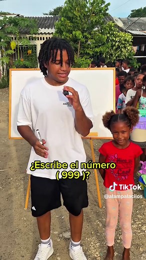 Ejercicio de escritura de números para niños