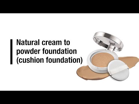 Natural cream to powder foundation - cushion foundation