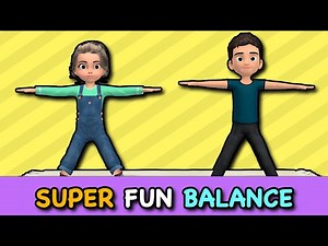 SUPER FUN BALANCE & COORDINATION FOR KIDS: 20 Min Workout - Videos For Kids