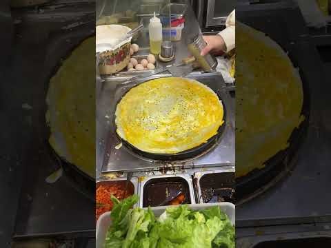 This is the best pancake-making tutorial video I've ever made! || #ShanghaiSoftEggPancake #Jianbi...