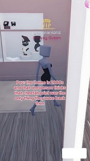 2000s Themed Outfits: Cheetah Print PJs Roblox Girl