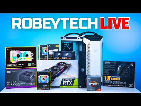 How to Build a PC – Giveaways + $2600 Build in the ASUS TUF GT501 (Ryzen 3700x / MSI 3070)
