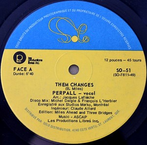 Pierre Perpall - Them Changes