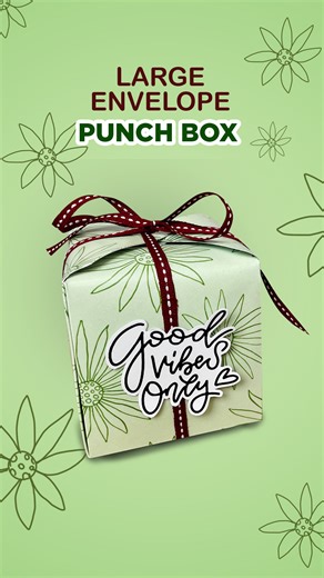 Art All The Way on Instagram: "✨ Make Gifting Extra Special!  Watch how to create this DIY Large Envelope Punch Box – a fun and creative way to surprise your loved ones!  Perfect for birthdays, parties, or just because! 拾 Tag someone who’d love to try this!  #DIYGiftBox #PunchBox #EnvelopeBox #HandmadeGift #CraftReel #EasyCrafts #CreativeIdeas #DIYCraft"