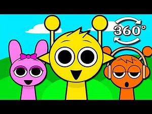 Amazing 15-Minute Compilation of 360 Videos of Sprunki Incredibox
