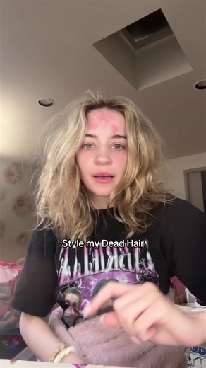 #grwm #deadhair #gabrielle #friedhair #fail | style my dead hair