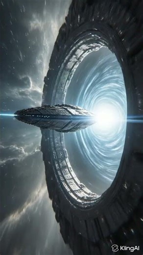 spaceship reveals alien city
