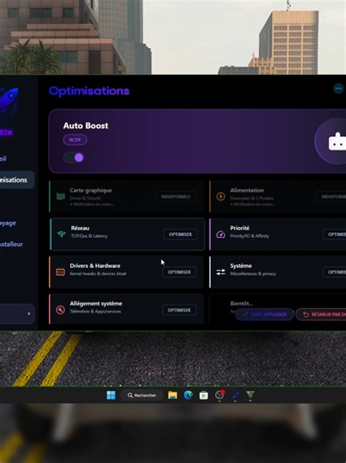 Comment AUGMENTER ses FPS sur windows avec Optix 🚀🔥 #optimization #fpsboost #windows #gta5