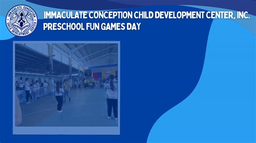 "Time spent playing with children is never waste." - Dawn Lantero Preschool's Fun Games | Immaculate Conception Child Development Center, Inc.