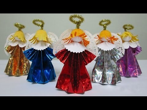 TUTORIAL - How to make 3D Paper Doll (Angels)