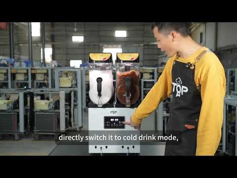 Commercial Slush Machine Buying Guide: IT-SM-K152 Series, Cube or Crescent Ice Options.