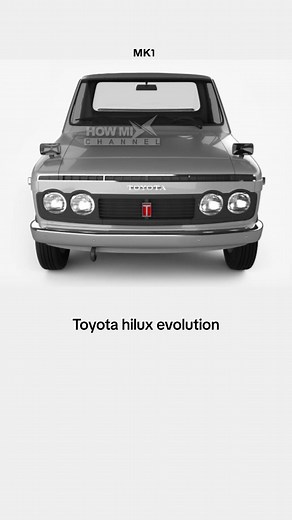 Evolution of Toyota Hilux - A Sporty 4x4 Design Journey
