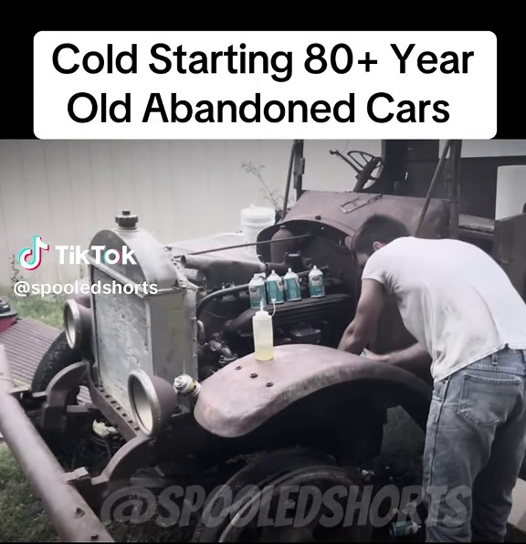 Compilation Video Of Cold Starting 3 Old Vitange Cars That Have Havnt Been Started in many years and were left to rot. Listen To These Cool Cars From The 1930’ start #coldstart #modelt #firstcars #vintagevibes #oldcars #oldschool #1920s #fordmodelt #hellcat #v8engine #inline6 #carguys #cargirls #carculture #turbo #mechaniclife #dieselmechanic #fypcars #compilations