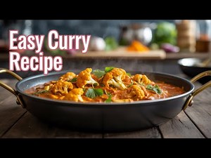 🥦 Indian Vegetarian Dinner Recipe – Easy Aloo Gobi Curry 🍛