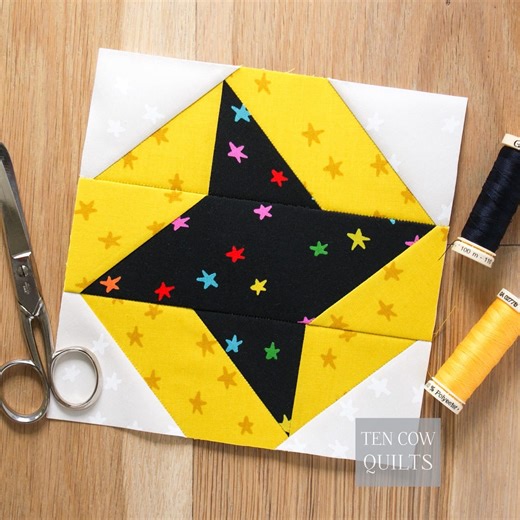 Friendship Star 5 Sizes Included, 2 Variations of Star, Foundation Paper Pieced, FPP, PDF Download - Etsy