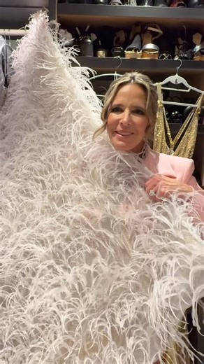 Ally Shapiro on Instagram: "Sneak peak in @hilarymusserhomes insane closet, which you can catch on her show Members Only on Netflix!! 🌴"