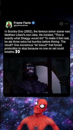 When filming Scooby Doo (2002), Matthew Lillard REALLY Did This 😂