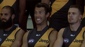 You never quite know what's going to happen when a camera's around Alex Rance... Watch the full video from yesterday's team photo day - http://tige.rs/1nhwRQ7 | Richmond FC