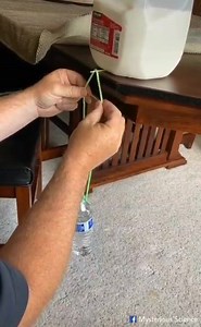 468K views · 3.6K reactions | How a toothpick can carry a bottle of water  | Mysterious Science | Facebook