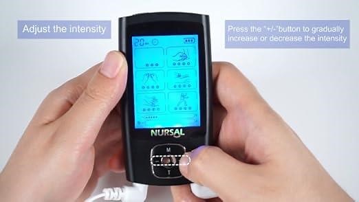 NURSAL Dual Channel 24 Modes TENS EMS Unit