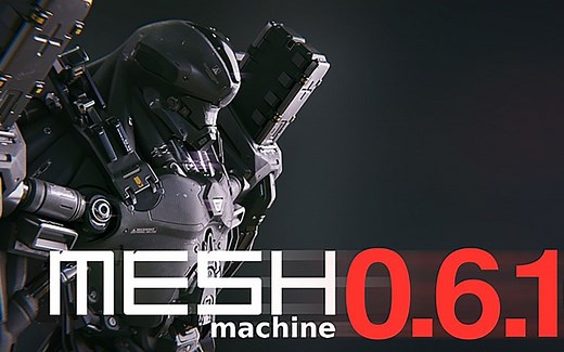 Blender硬表面建模插件Mesh Machine官方教程