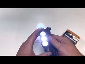 Фонарь налобный с зарядкой от USB SQ-813, встроенный аккумулятор, 3 светодиода
