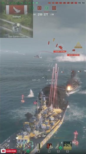 TOTAL CHAOS ⚠️ MASSACHUSETTS vs 3 Ships | WoWS