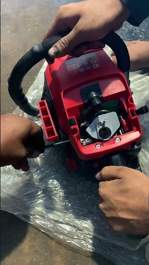 Adjust carburetor of chainsaw #chainsaw #brushcutter #husqvarna#stihl#engine#2stoke