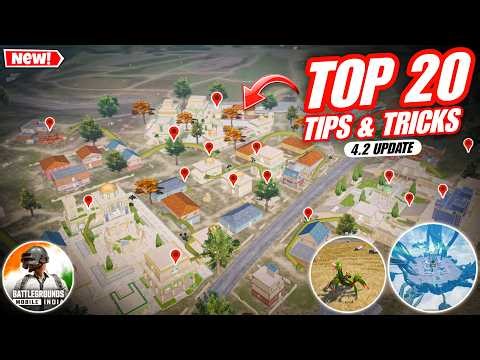 Top 30 Tips/Tricks You MUST Know About BGMI 4.2 Update😍| BGMI Update Primewood Genesis Event GUIDE.