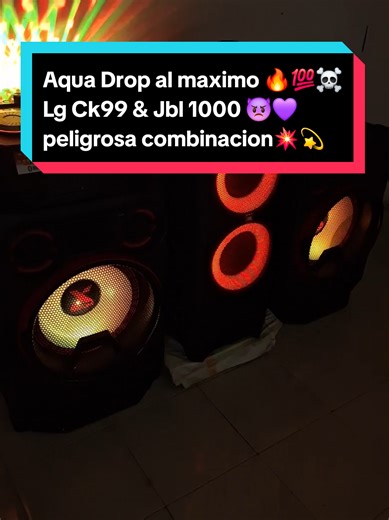 Aqua Drop al Máximo: Combina LG CK99 y JBL 1000