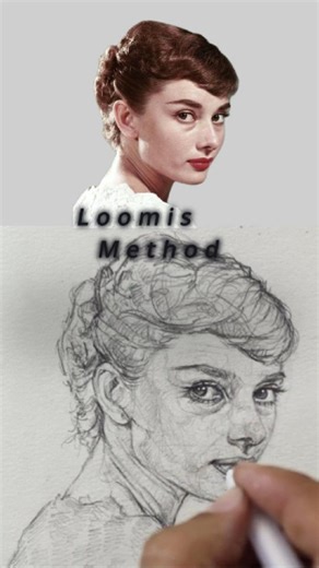 One pencil drawing on Instagram: "🎯 Learn the Loomis Method – Build Your Head Structure Full tutorial now on YouTube — link in bio! 30% OFF for a limited time! Want the full Loomis method tutorial? Type COURSE and grab your discount 👁️✨ #loomismethod #portraitdrawing #howtodraw #arttutorial #realisticdrawing #howtodrawfaces #drawingtips #pencildrawing #artreel #realisticart #arteducation #learnhowtodraw #artstudy #portraitsketch #drawingclass #artistsoftiktok #artchallenge #drawingpractice #ar