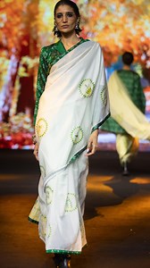 6K views · 13 reactions | Reemly Mohanty celebrates the soul of Indian handloom — weaving heritage, emotion, and modern artistry into every drape. From revived classics to contemporary silhouettes, her designs honour the weavers, the threads of time, and the quiet elegance of craftsmanship. A collection where tradition breathes, textures speak, and every weave becomes a story. #BHTFW2025 #BhubaneswarTimesFashion-Week #TimesFashionWeek | Times Fashion Week | Facebook