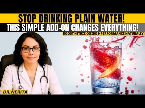 Men Over 50: STOP Drinking Plain Water! Add THIS for Max Nitric Oxide and Rock-Solid Erections!