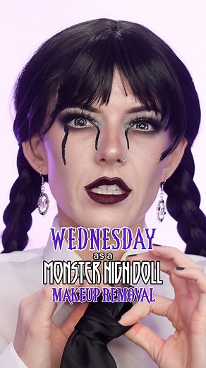 piper nelson | removing my Wednesday as a @monsterhigh doll look 🖤🥀📓🕷️ who should I do next?? 👀 @wednesdaynetflix ALSO I’m coming out with my very own... | Instagram