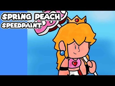 Spring Peach [SPEEDPAINT]