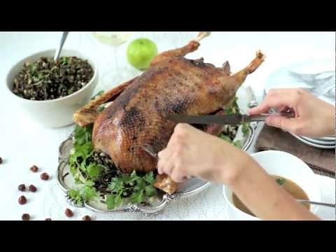 How to roast goose with stuffing - Recipe - Allrecipes.co.uk