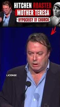 Christopher Hitchens Roasts Mother Teresa in 150 Seconds # #christopherhitchens #ytshorts #atheism