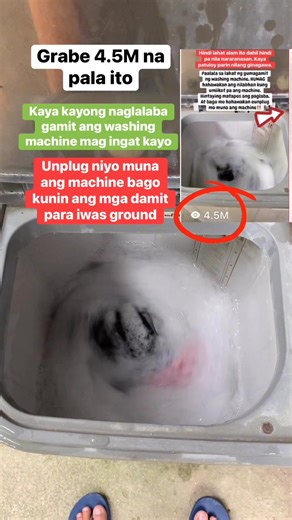 5.7K views · 16 reactions | Ingat sa paglaba gamit ang washing machine #tips #highlights2025 #earningscontentmonetization #algorithm | Roldan Ondoy Vlog | Facebook