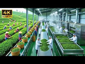 Inside a Modern Tea Processing Factory: From Fresh Tea Leaves to Finished Tea Products