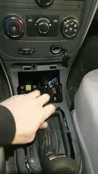 2009 HHR how to remove the radio