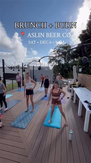 Brunch burn is BACK at Aslin Beer Co — and we’re keeping it inside so you don’t freeze while you flex. Free class, tasty treats, RSVP via DM BYO mat! 🩵 #pilates #virginiabeachpilates #pilatesstudio #dopilatesdolife #everybodyneedspilates #pilatesisforeverybody #pilatesstrong #pilatesbody #pilateslover #pilatesreformer #reformerpilates #pilatesstudio #pilatesbeneifts #virginiabeachworkout #pilatesclasses #pilatesinstructor #matpilates #pilatesfriends | Club Pilates