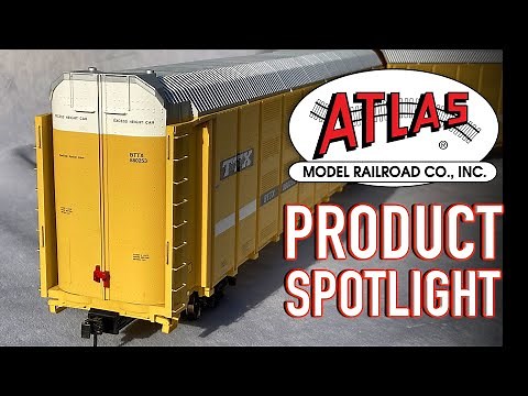 O Scale Articulated Auto Carrier Atlas Product Spotlight