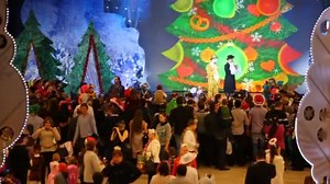 Actors performing kids show