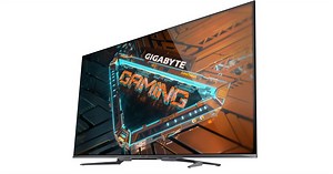 Save $350 on GIGABYTE's large 55-inch 4K 120Hz Gaming Monitor with Android TV at low of $750