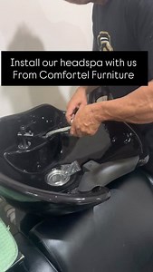 Installing our new head-spa in the salon from @comfortelfurniture I have been wanting one for ages and now we had a solution without buying a whole new basin. It was as simple as removing the old tap-ware and installing the new ones. Coast was about $500 for the head-spa & very affordable for a salon upgrade Excited to give it ago today #homesalonsaustralia #freelancehairdresser #comfortel #goldcoasthairdresser | Angela Rose Indie Mentor