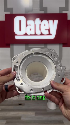 Easy Toilet Flange Repair with Fix-It Repair Ring