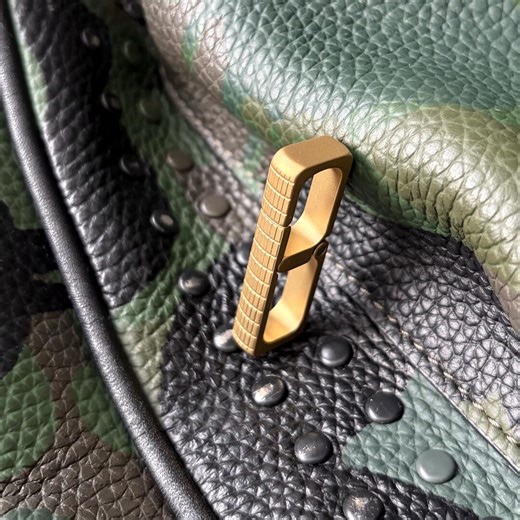 RECTO-SNAP Keychain Solid Brass EDC Keychain Accessory (1.5” Inch) Heavy Duty - Etsy UK