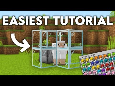 Minecraft wool farm / Minecraft sheep farm / Minecraft tutorial #minecraft