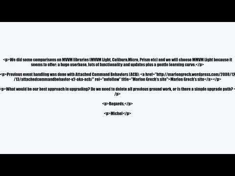 Upgrade ACB to MVVM Light Toolkit