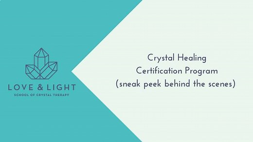 33K views · 84 reactions | CCH Program Enrollment Opens Soon - Get a sneak peek of the program here! Join the wait list here - loveandlightschool.com/crystal-healing-certification-program/ | Love & Light School of Crystal Therapy | Facebook